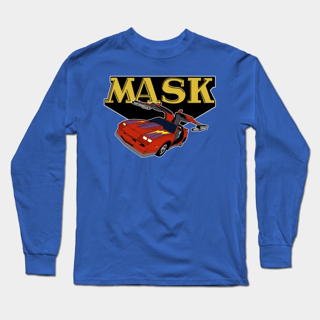 Matt Trakkers Thunderhawk Long Sleeve T-Shirt by Meta Cortex